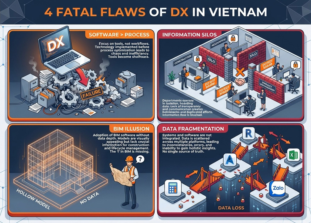 Bài Học Chuyển Đổi Số Xây Dựng Thất Bại của Katerra -Cú ngã 2 tỷ USD 2 bon tu huyet dx doanh nghiep vn 1767242563398
