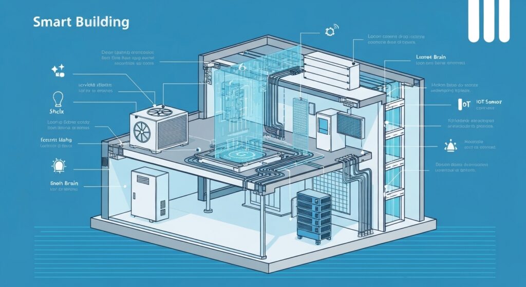 Smart Building tại Việt Nam: Từ Xu Hướng Đến Thực Tế Triển Khai (2025) 2 Smart Building tại Việt Nam là gì