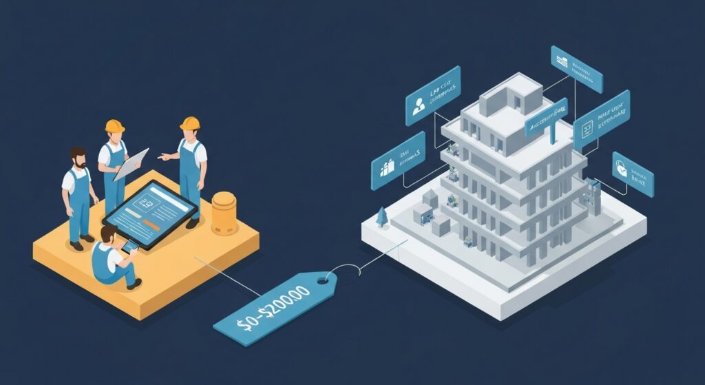 Chi Phí Triển Khai SaaS Xây Dựng: Nghịch lý biên lợi nhuận và bài toán "Tiền đâu?"